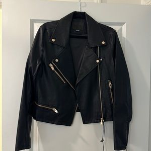 BlankNYC Faux Leather Moto Jacket